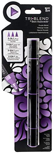 Spectrum Noir SN-TBLE-PLBL TriBlend Blendable Alcohol Marker Pennen - 3 kleuren in 1 Pen - Paars