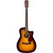 Fender Classic Design CC-140SCE Sunburst WN guitare électro-acoustique western avec étui