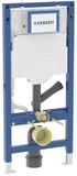 Geberit Duofix cuvette suspendue - hauteur 112cm réservoir Sigma - évacuation des odeurs externe 12cm - bleu