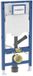 Geberit Duofix wandcloset - hoogte 112cm sigma reservoir - 12cm geurafzuiging extern - blauw