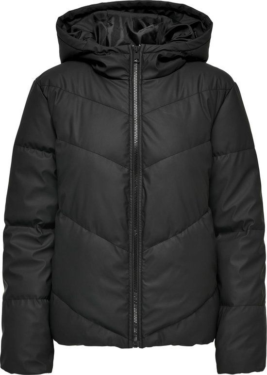 JDY JDYARNHEM Water Repellent Short Puffer Jacket - Women's - Black - Size M