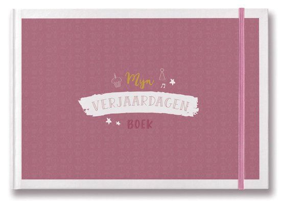 Maan Amsterdam Mijn verjaardagenboek - Roze - Invulboek voor de leukste verjaardagsherinneringen