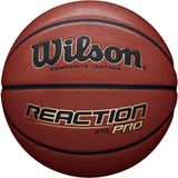 Wilson Reaction Pro Basketbal Maat 6 Binnen/buiten Bruin Leer