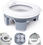 Merkloos / Sans marque Shenzhen Haorui Industrial Technology Co., Ltd. Draagbaar Babytoilet, Draagbaar Vouwtoilet Voor Kinderen, Kinderpotje, Toiletbril Voor Kinderen, Draagbaar Reispotje, Mobiel Toilet, Reispotje Opvouwbaar Voor Kinderen, Voor Binnen En Buiten