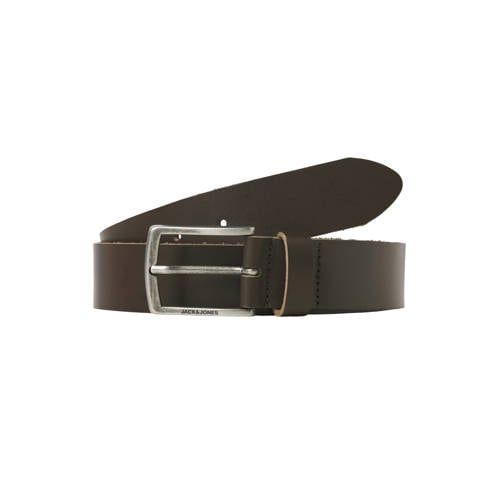 JACK&JONES JACTORINO LEATHER BELT Brown Stone