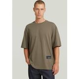 G-Star Badge Boxy R T Brun foncé