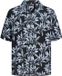 JACK&JONES JJJEFF MONOCHROME AOP RESORT SHIRT SS Chemise Homme XXL Celestial Blue