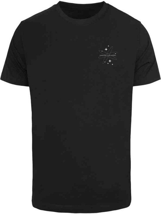 Mister Tee Man On The Moon T-shirt - Zwart - L