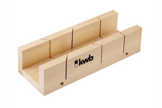 kwb verstekbak beukenhout 300 x 55 x 65 mm