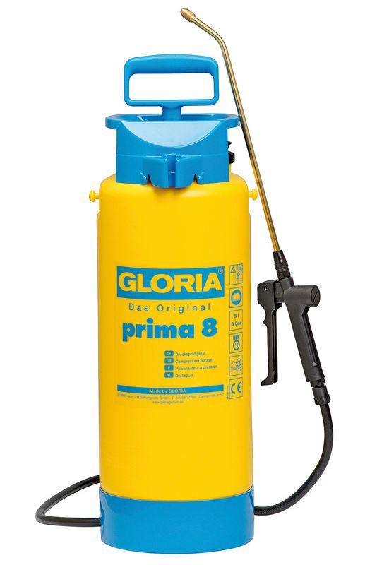 Gloria 000099.0000 Prima 8 Drukspuit - 8 l - Blauw/Geel