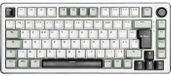 THE G-LAB KEYZ Elite 300 WG AZERTY TKL Mécanique gaming toetsenbord, PBT-toetsen, RGB-verlichting, Blanc
