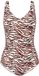 Triumph Red Label Summer Wild Dames Zwempak Wit Gestreept 38B