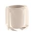 Gedy Chanelle toiletpapierhouder, kunsthars, beige, 7 x 9 x 10,5 cm