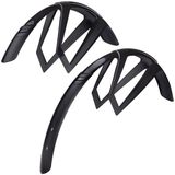 Spatbordenset M-wave Mud Max G-mud 50mm Spatbordset Zilver