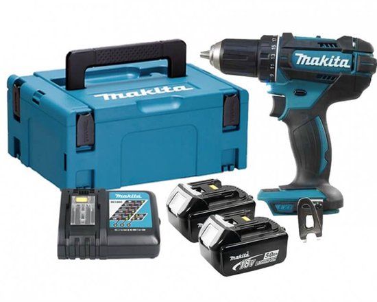 MAKITA DDF482RTJ Boor-/Schroefmachine Set - 18V - 2x 5.0Ah Accu - In Mbox
