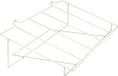 Storex Metalen plankrek, past op 5 Storex grote boekbakken (apart verkocht) (71128U01C)