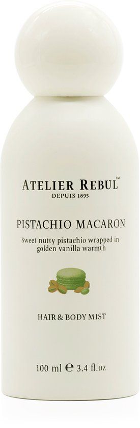 Atelier Rebul Pistachio Macaron Hair & Body Mist (100ml)