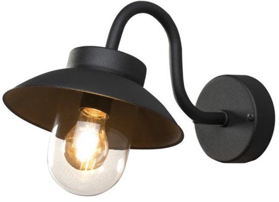 Konstsmide Vega Mini Wandlamp Buiten - Zwart