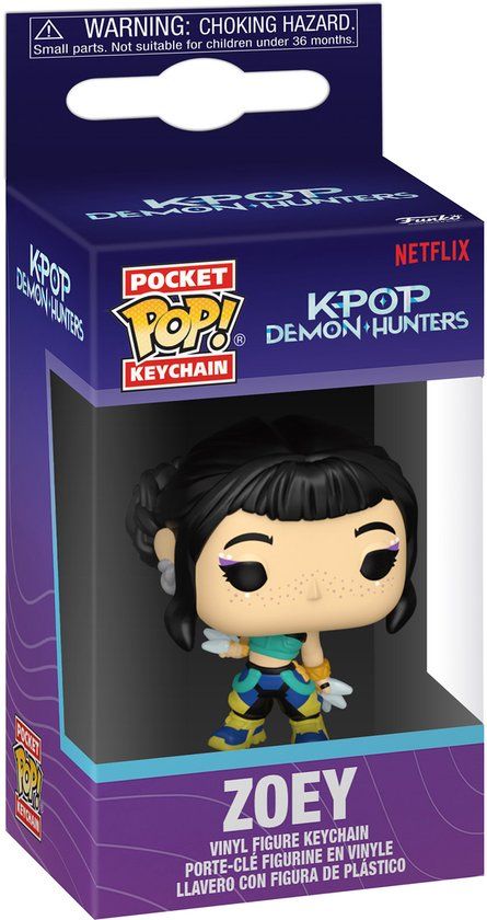 KPop Demon Hunters Funko KPop Demon Hunters Zoey (Pocket Pop!) Unisex Funko Pocket Pop!