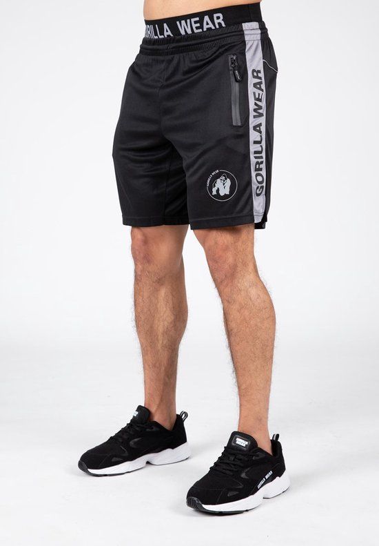 Gorilla Wear Atlanta Shorts - Men - Black/Grey - 2XL