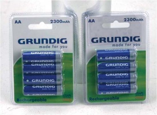 Grundig Batterijen AA Oplaadbaar 4 Stuks 2300mah