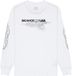 DC Shoes Sideflamels Sweatshirt Blanc M Homme