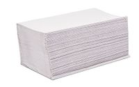 Saten Papieren handdoek, gerecycled papier, V-gevouwen, 20 x 21, 1-laags, 20 x 200 stuks