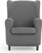 Eysa Hoes voor een oorfauteuil ULISES Grijs 80 x 100 x 90 cm