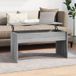 Sonoma Gris Table Basse, Table De Salon, Table D'Appoint 102x50,5x52,5 Cm Bois D'Ingénierie Design In Joq31005