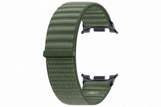 Samsung Galaxy Watch9 Smartwatchbandje - Fabric Band - S/M - Groen