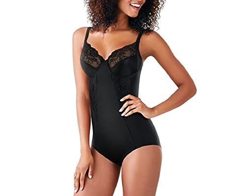 Maidenform Ultieme slankere WYOB Shaping Bodysuit voor dames - Zwart - 85E