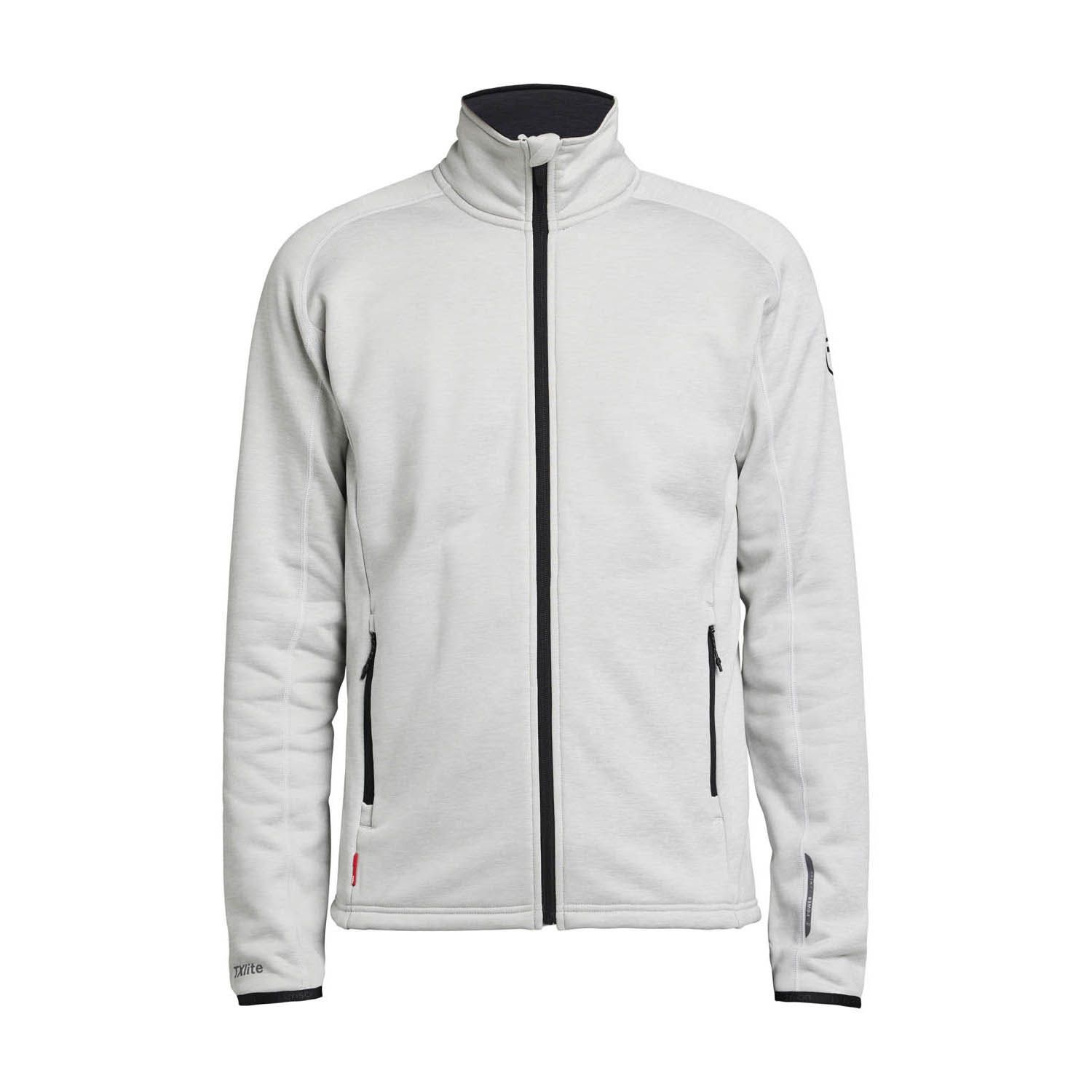 Tenson TXlite Midlayer Zip Heren Lichtgrijs XXL