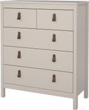 Tvilum Madrid kommode 5 lades cashmere