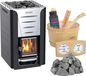 Harvia Saunaoven Harvia 20 Pro, aangedreven door hout, met BimscV-certificering en een accessoireset van Harvia