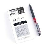 Pentel Q-Erase QE425 vulpotlood met uitdraaibare gum, 0,5 mm, hardheidsgraad HB (12 stuks)