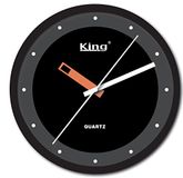 King Home o1673829 wandklok, zwart