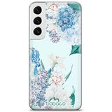 ERT GROUP mobiel telefoonhoesje voor Samsung S22 PLUS origineel en officieel erkend Babaco patroon Flowers 027