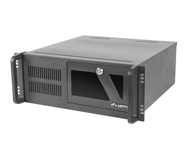 Lanberg SC01-4504-10B - Modulaire serverchassis - Zwart