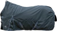 HKM Glasgow 1200D met gladde voering Highneck deken Zwart 155