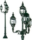 KS Verlichting Rio Lantaarnpaal Aluminium E27 5 Lampen 281 cm Hoog