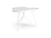 Swedese Flower mono 62x66 cm H45 cm blanc frêne laminé table