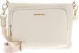 MANDARINA DUCK Leren Schoudertas Mellow Leather Crossover Bag Almond Crème
