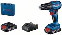 Bosch GSB 185-LI - Boorhamer - 21Nm - 2x2,0 Ah - Borstelloze Motor