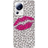 Xiaomi 13 Lite baiser leopard bedrukt siliconen hoesje