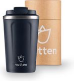 Vatten Thermosbeker - Koffiebeker - Travel Mug - Donkerblauw - 380ml - Theebeker