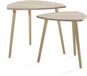 Vicco Twino Table basse – 60 x 50 cm Set de 2 Sonoma