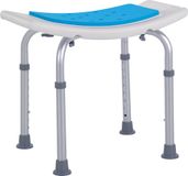 HOMCOM douchekruk - aluminium - 52x31x52cm - blauw