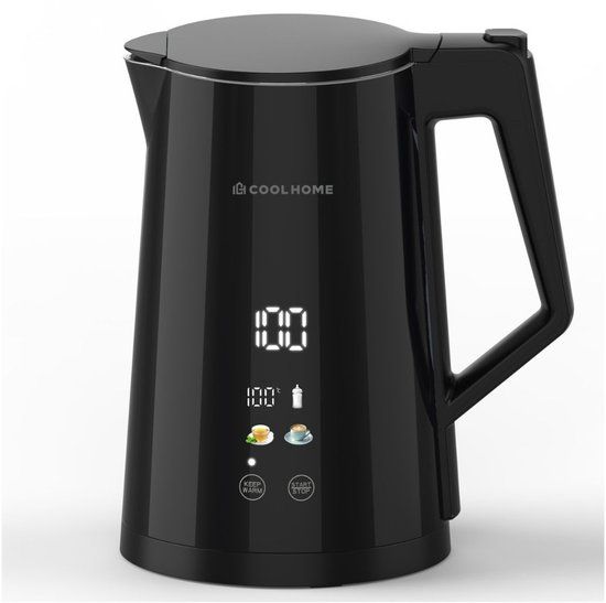 CoolHome Waterkoker met Temperatuurregeling 1.7 Liter