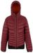 Regatta Hooded jacket Leedre Men's M Dark maroon/black Polyester