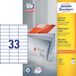 Avery Étiquettes universelles - blanc - 70 x 25.4 mm - adhésif permanent